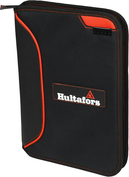 Hultafors Work Gear HT5140 Contractor's Business Portfolio, Full Zipper Closure, Writing Pad Included