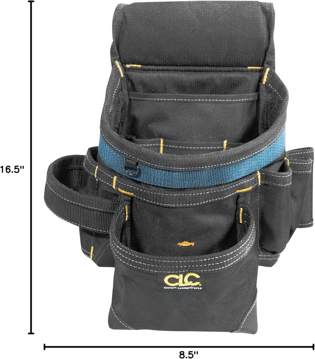 Custom Leathercraft2617 Framing Master Tool Belt, 28-Pocket,Grey