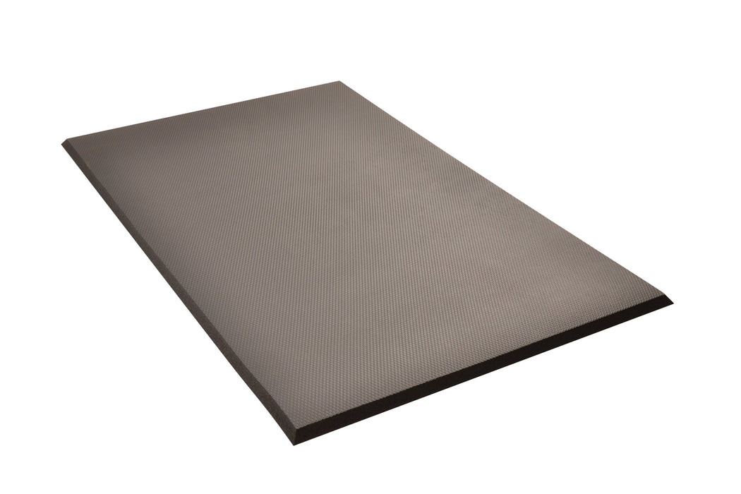 NoTrax 440S0033BL Superfoam Plus Floor Mat, 3' x 3', Black 3' x 3' Black