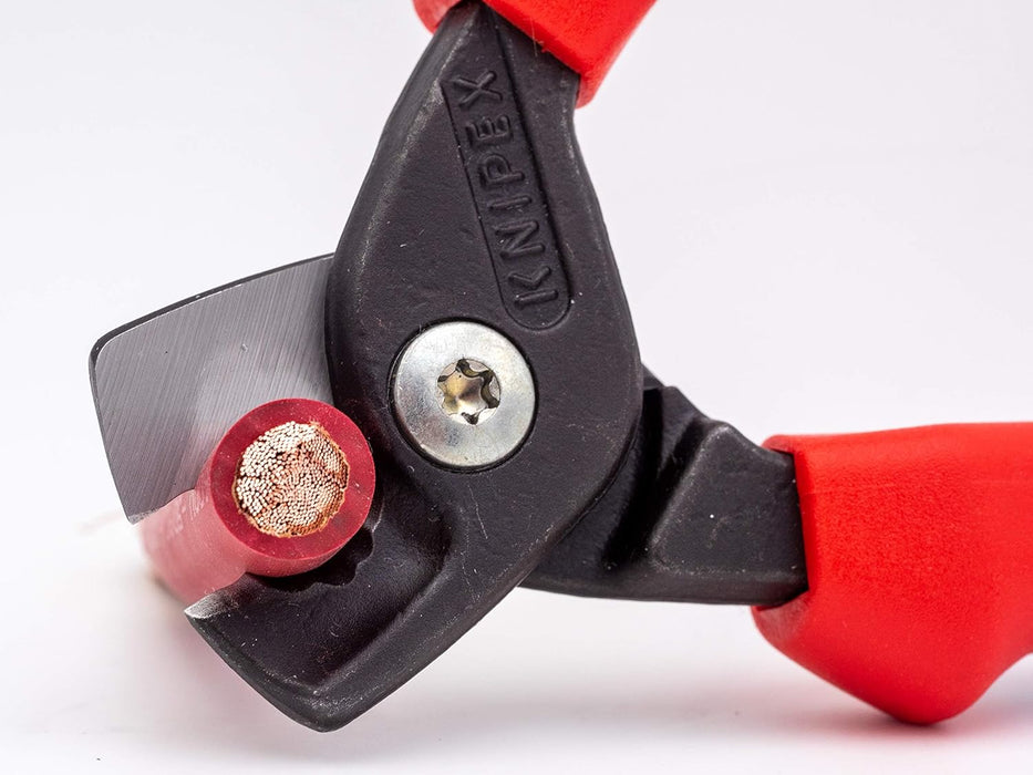 KNIPEX 6-1/4" StepCut Cable Shears-1000V Insulated