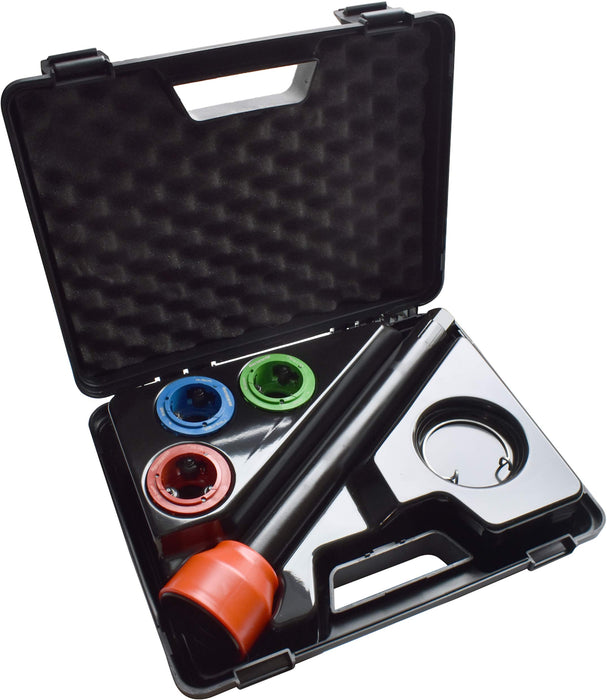Mayhew Tools 29912 Interchangeable Tie Rod Tool Kit, 4-Piece Set, Black