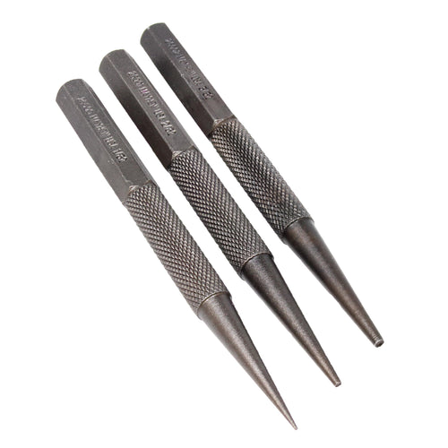 Mayhew Tools 47502 1-2-3/32-Inch Carded Nail Set, 3-Piece
