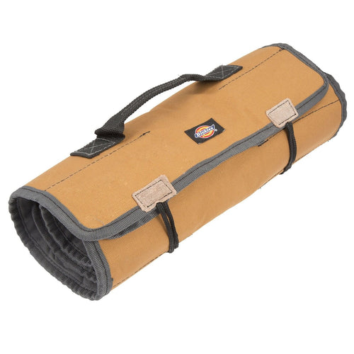 Dickies 57006 Large Wrench/Screwdriver Organizer Roll for Mechanics, 23 Tool Pockets, Durable Canvas Construction, 26 in. x 14.25 in. Unrolled
