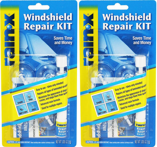 Rain-X 600001 Windshield Repair Kit, 0.035 Oz (Pack of 2)