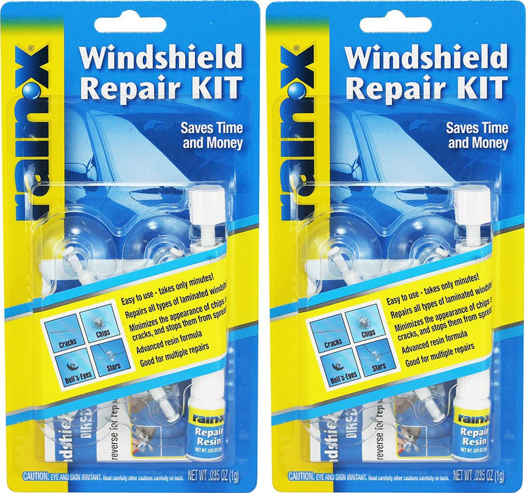 Rain-X 600001 Windshield Repair Kit, 0.035 Oz (Pack of 2)