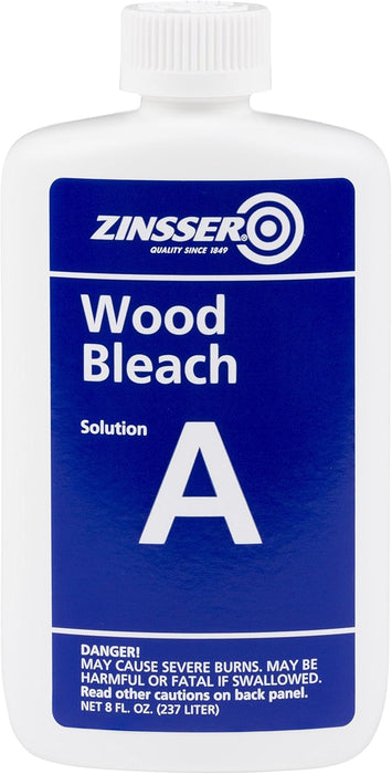 Zinsser 300451 Wood Bleach, Part A and B, 8 Ounce (Pack of 2)