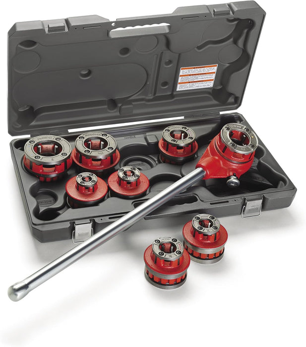 RIDGID 36475 Model 12-R Exposed Ratchet Pipe Threader Set with Carrying Case Small