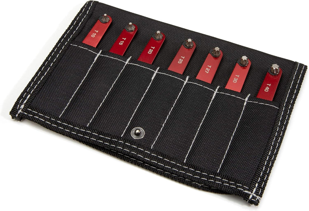 STEELMAN PRO 78936 7-Piece Diamond Tipped Low Profile Torx Screwdriver Set
