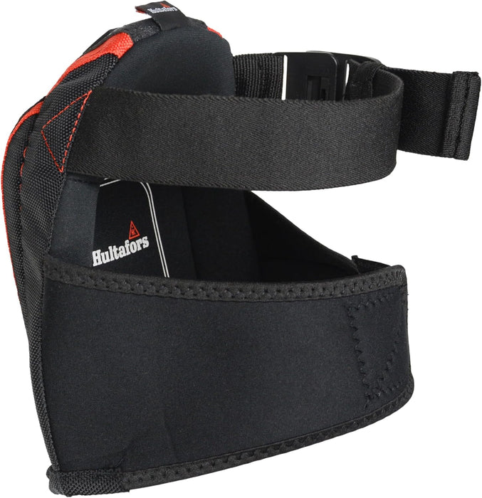 Hultafors Work Gear HT5224 Gel Flooring Kneepads for Work with Thick Layered Gel Cushion, Heavy Duty PVC Outer Shell, Comfortable Neoprene Strap, Slip-in-Clip Buckle Fastener, Anti-Slip, Anti-Scuff, Large