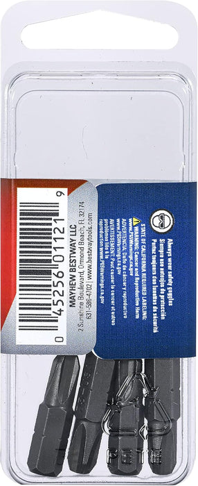 Mayhew Tools 18762-5 USA Phillips Pin Head Insert Bit, No. 3 x 1" (Pack of 5)