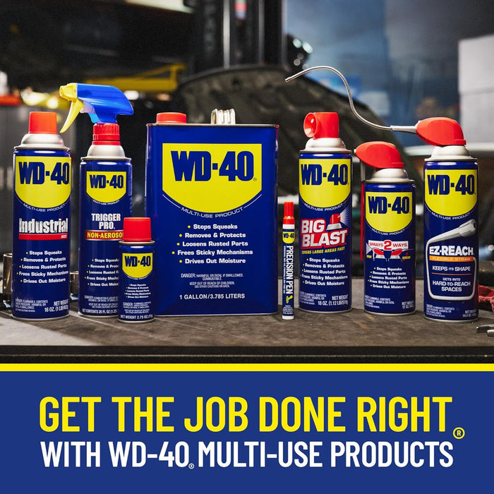 WD-40 490027 Multi-Use Product with Smart Straw, Sprays 2 Ways, 8 oz (Pack of 6)