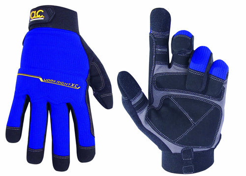 Custom Leathercraft 126M Workright XtraCoverage Flex Grip Work Gloves, Medium