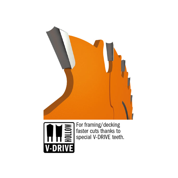CMT Orange Tools P06524 ITK PLUS V-Drive Blade