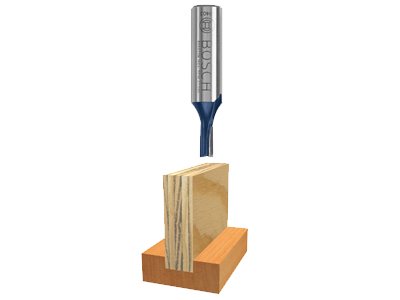 Bosch (84600M) 15/64 In. x 3/4 In. Carbide Tipped Plywood Mortising Bit