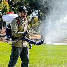 Tomahawk (TMD14-2) 3.7 Gal Backpack Mosquito Fogger Leaf Blower for Pest Control
