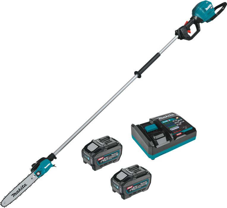 Makita (GAU02T) 40V MAX XGT Brushless Cordless 10" Pole Saw Kit, 8' Length