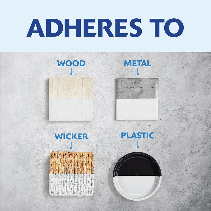 Rust-Oleum 1993502 Painter's Touch Latex Paint, Quart, Semi-Gloss White (Pack of 2)