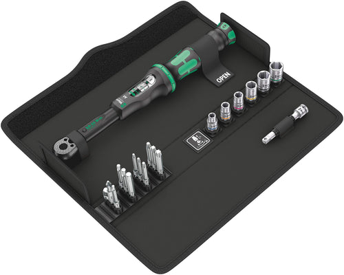 Wera Tools (05130110001) Click-Torque A 6 Set 1, 2.5-25 Nm, 20 pieces