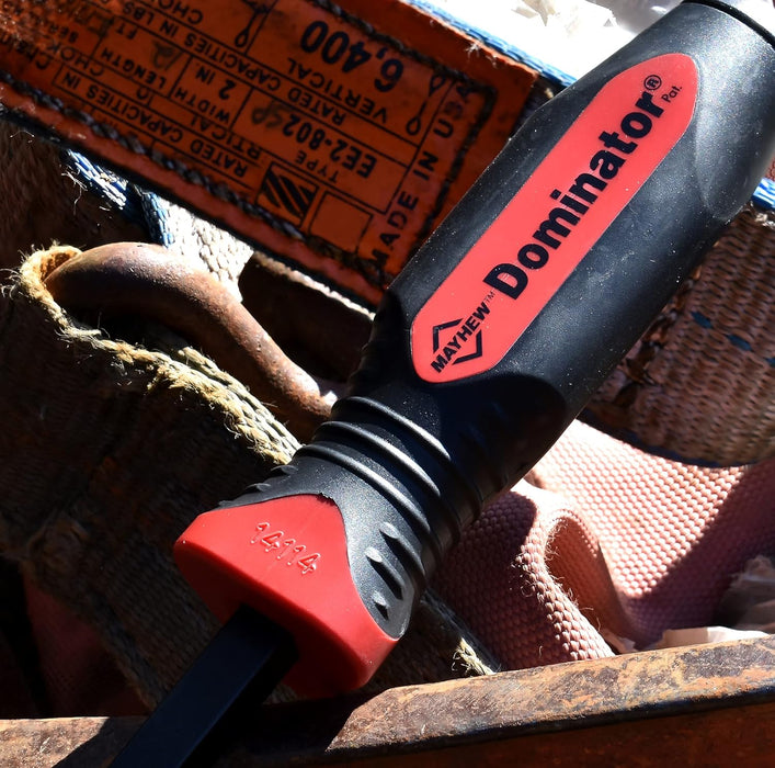 Mayhew Tools 14123 Dominator Pro Curved Heavy-Duty Pry Bar, 44"