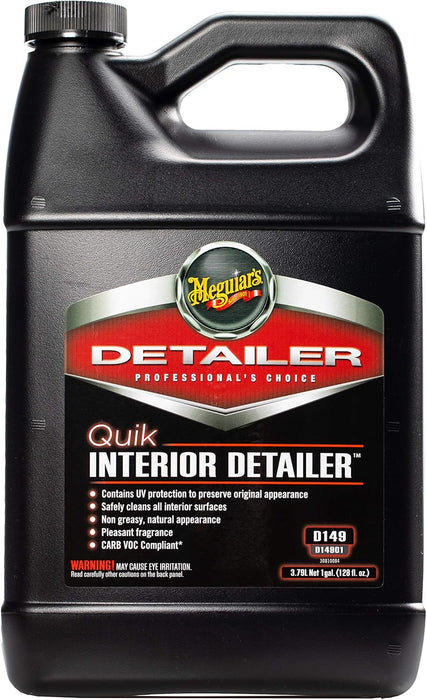 Meguiar's | D14901 | Meguiar's D14901 Detailer Quik Interior Detailer 3.79L safely cleans all interior surfaces