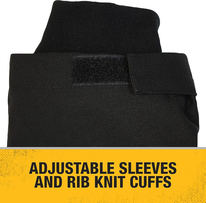 DEWALT Men's Structured Soft-Shell Heated Jacket, Large, Black - DCHJ090BD1