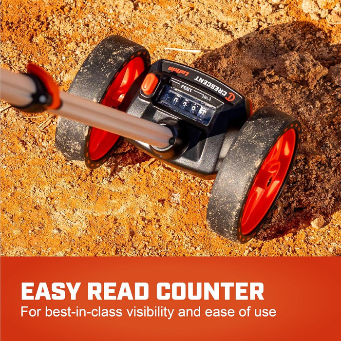 Crescent Lufkin CMW4DUAL 4" SAE Dual Wheel Measuring Wheel