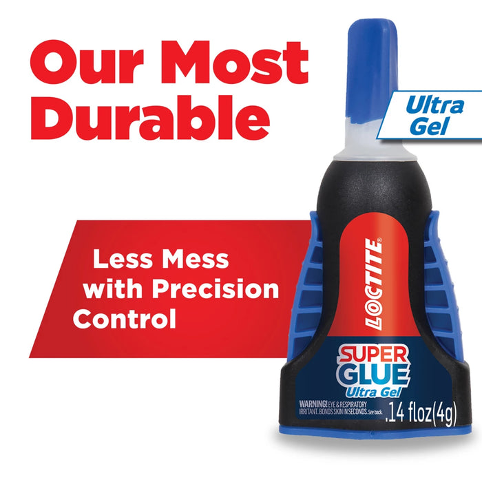 Loctite 1363589 4-Gram Bottle Super Glue Ultra Gel Control Adhesive (Pack of 3)
