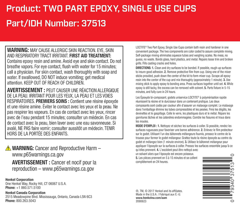 Loctite 494151 Fast Cure Epoxy Mixer Cup, 4-Gram Mixer Cup
