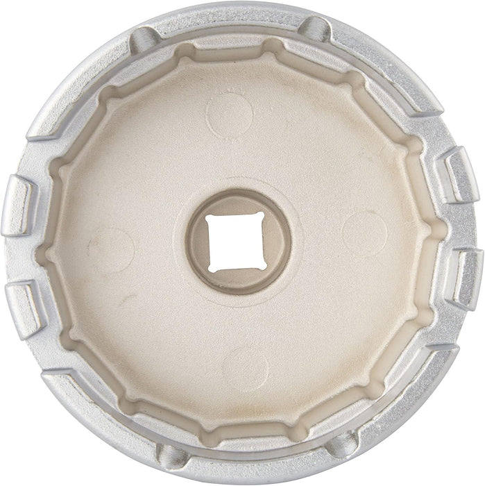 Steelman 99461 Oil Filter Housing Wrench for Toyota and Lexus 4-Cylinder Engines, 64.5mm x 14 Flute