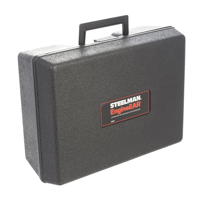 Steelman 65001 EngineEAR Stethoscope Auto Diagnostic Tool, Noise-Canceling Headphones, Ulta-Sensitive Microphone, 9 Volt Battery Included