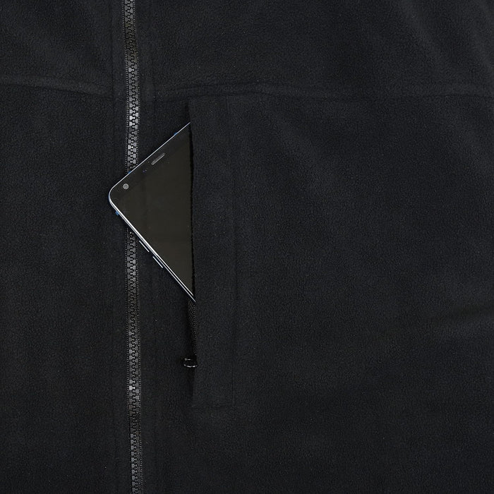 DEWALT Unisex Reversible Heated Fleece Vest Kit, Black, XL - DCHV086BD1