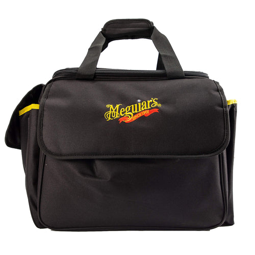 Meguiar's X210400 Detailing Bag - Premium Car Bag and Detailing Supply Organizer, Black