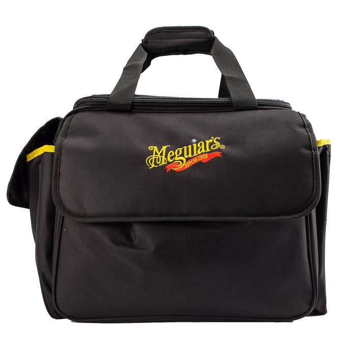 Meguiar's X210400 Detailing Bag - Premium Car Bag and Detailing Supply Organizer, Black