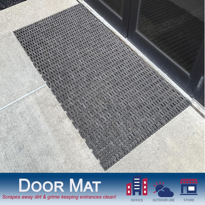 Durable Corporation 400S3672 Dura-Rug Entrance Mat, Earthtone, 36" x 72"