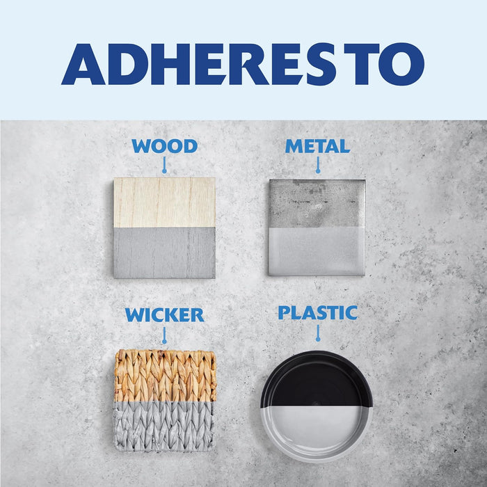 Rust-Oleum 240288 Painter's Touch Brush Interior Paint, 8 Fl Oz, Metallic Silver (Pack of 1)