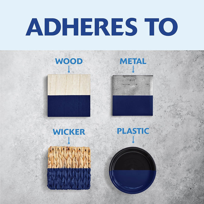 Rust-Oleum 1922730 Painter's Touch Brush Enamel Paint, 8 Fl Oz, Gloss Navy Blue (Pack of 1)