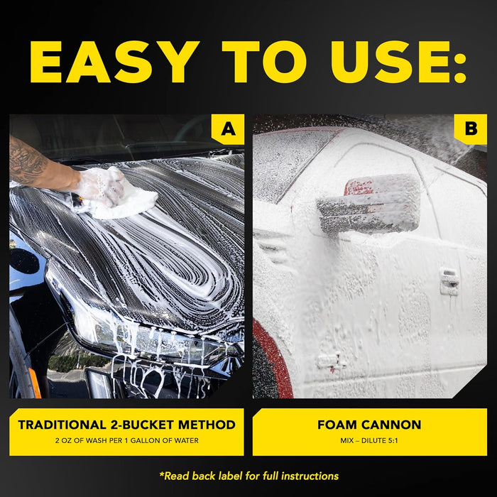 Meguiar's G7101FFP Gold Class Car Wash Foam for Car Cleaning - 1 Gallon, 128 Fl Oz (Pack of 1)