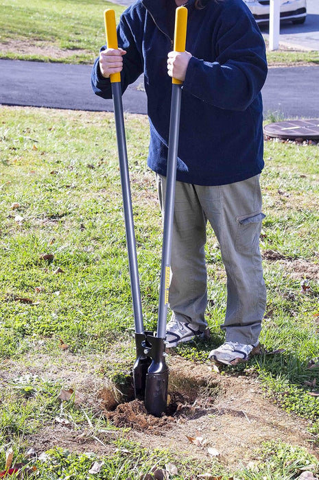 The Ames Companies, Inc 2704200 True Temper Post Hole Digger Fiberglass Handle Post Hole Digger