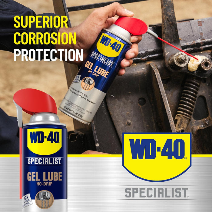 WD-40 300103 Specialist Gel Lube, 10 oz (Pack of 6)