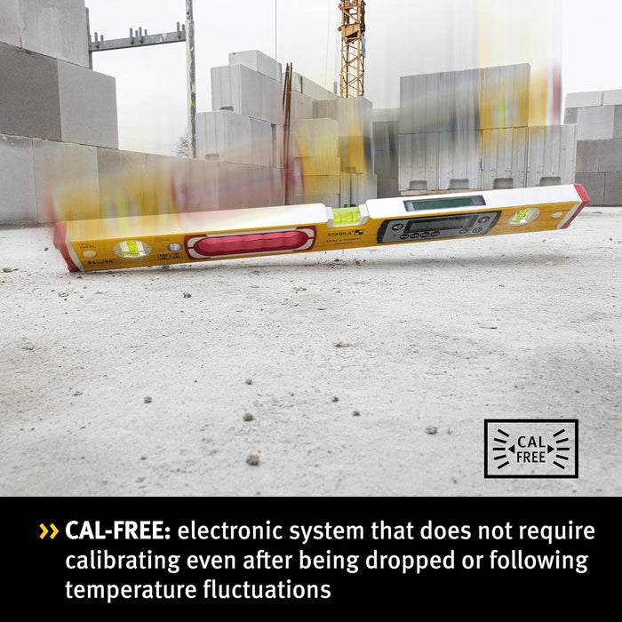 STABILA Tech 196 DL Digital Spirit Level, 61 cm without Magnet