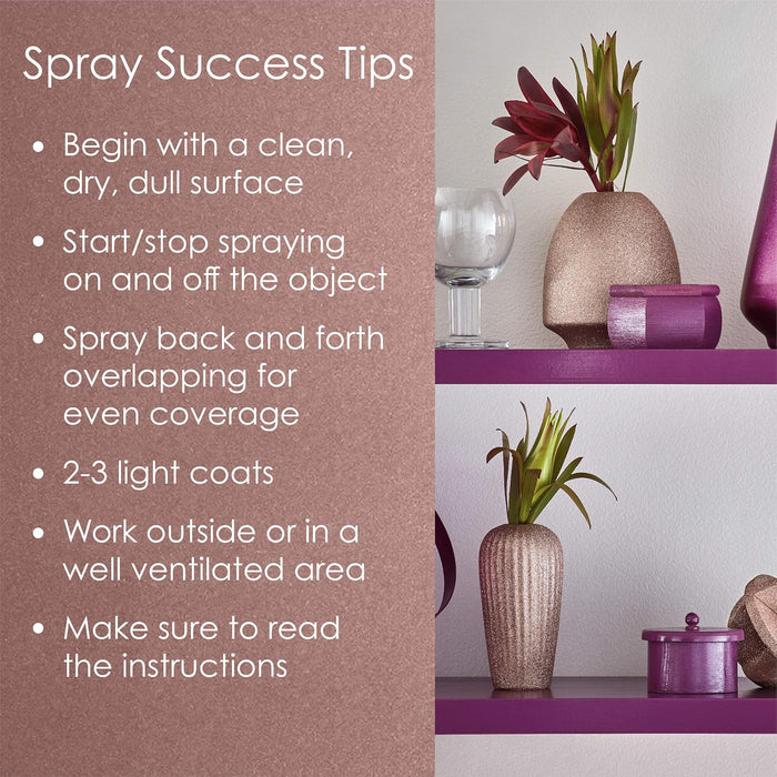 Krylon Fusion All-In-One Adhesive Spray Paint for Indoor/Outdoor Use, 12 oz, Rose Gold Rose Gold 12 Ounce (Pack of 1) Metallic