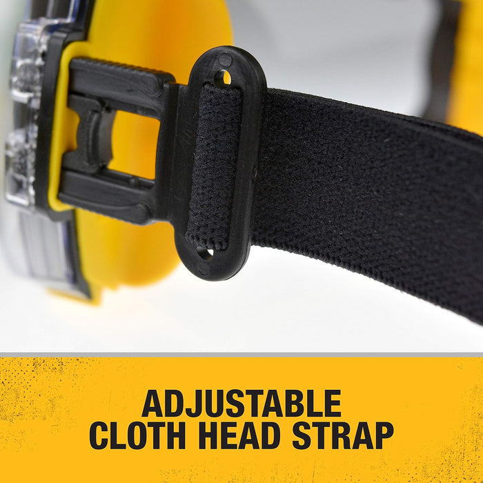 DEWALT DPG82 Concealer Anti-Fog Dual Mold Safety Goggle