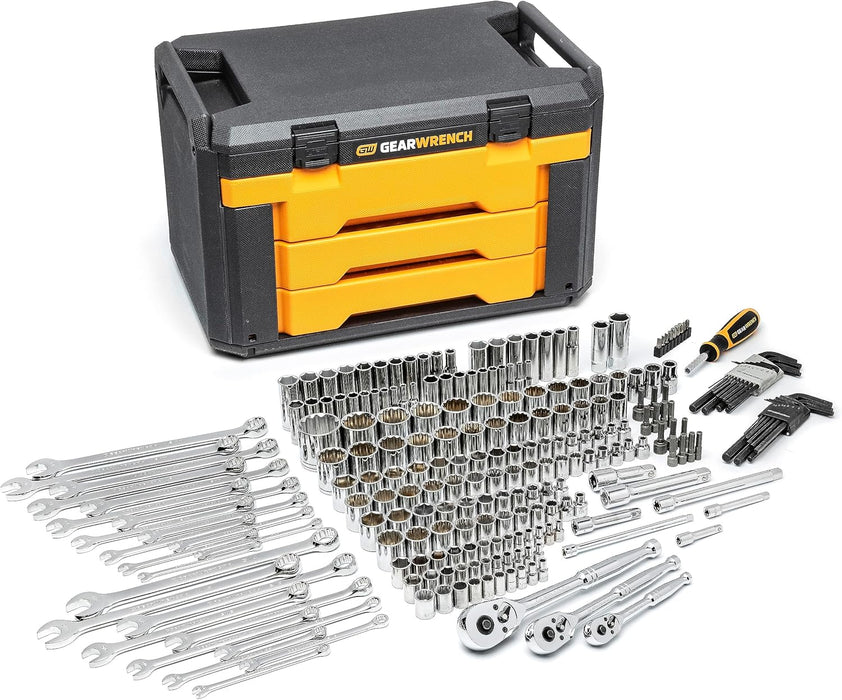 GEARWRENCH 239 Pc. BMC Mechanics Tool Set 1/4, 3/8, 1/2 - 80942