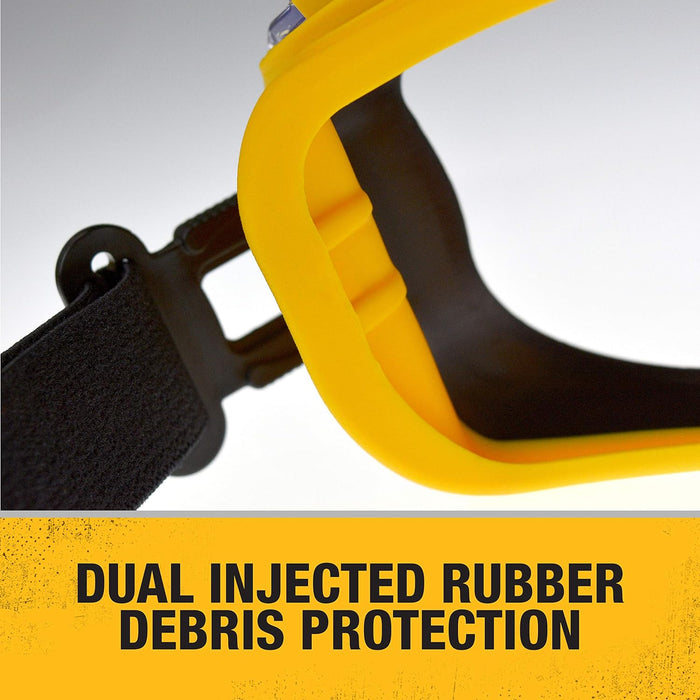 DEWALT DPG82 Concealer Anti-Fog Dual Mold Safety Goggle