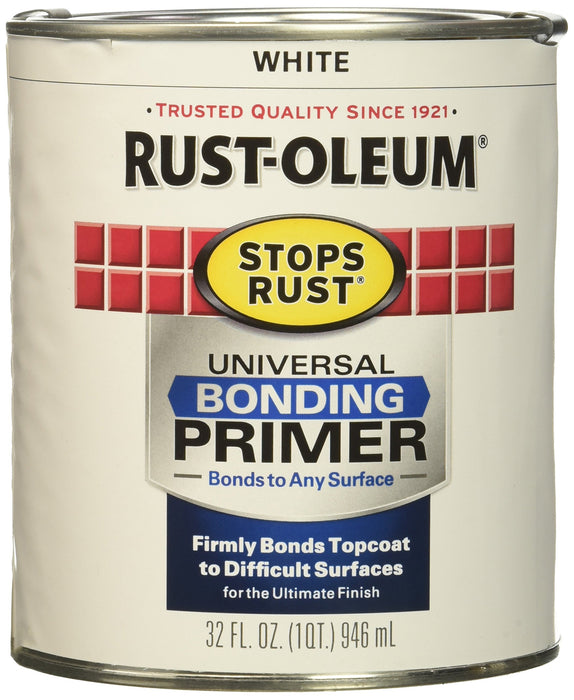 Rust-Oleum 330494 Quart Universal Bonding Primer, 32 Oz, White (Pack of 1)