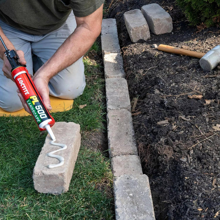 Loctite PL500 Landscape Block & Stone, Light Tan Adhesive, 28 fl oz Cartridge (Pack of 1)