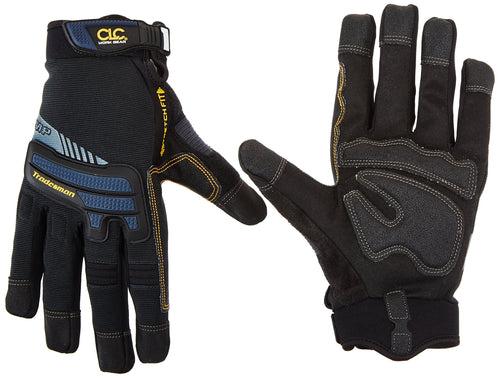 Custom Leathercraft 145XXL Tradesman Glove, Black, 2X-Large (Pack of 1)