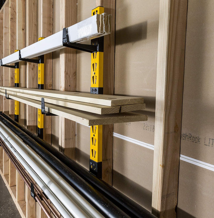 DEWALT DXSTACLR 3-Piece Wall Mount Cantilever Rack
