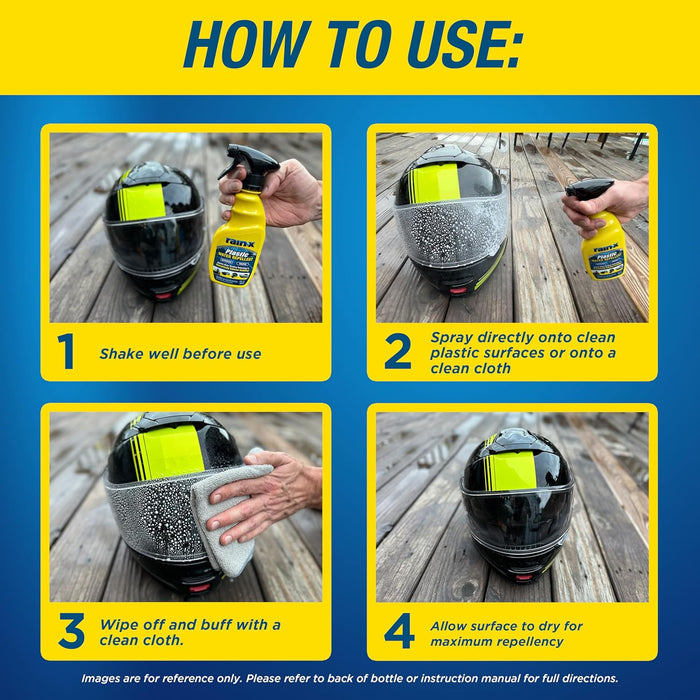 Rain-X 620036 Plastic Treatment - 12 fl. oz. (Pack of 1)