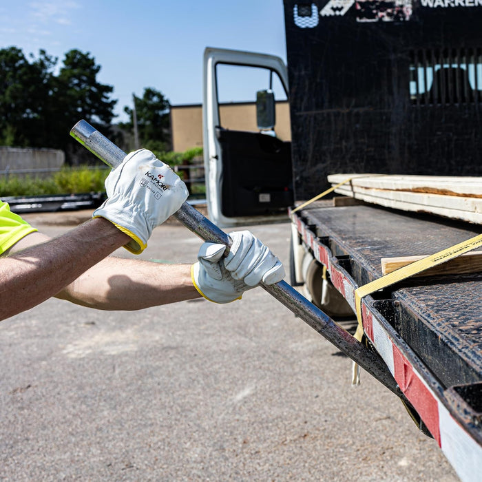 Radians RWG58M Unisex Cut Resistant A6 KAMORI White Grain Goatskin Driver, Medium